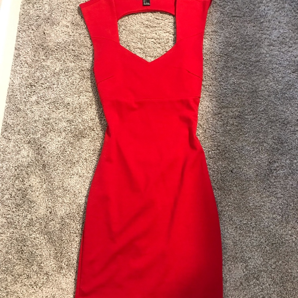 Red dress